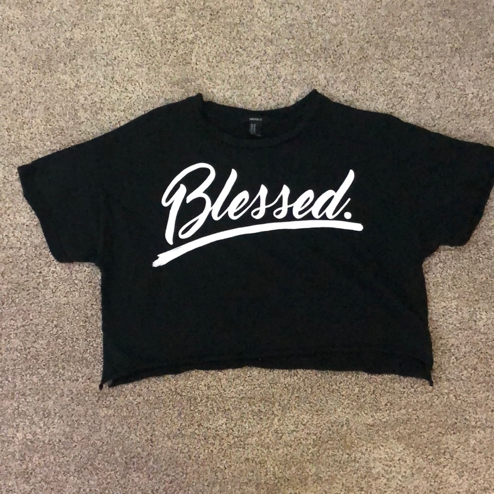 Black Crop Top